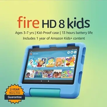 Fire HD 8 Kids as one of tech gifts