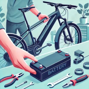 Remove battery from ebike